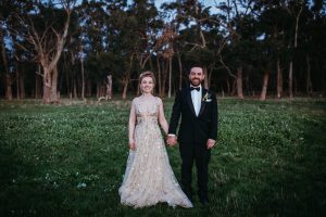 Golden disco elopement at Tanglewood - Good Day Club
