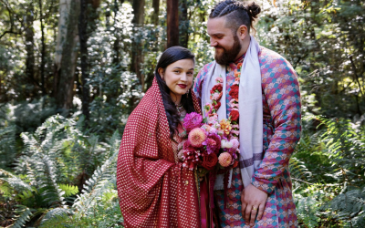 Nouba – Jeremy + India’s warm colourful wedding